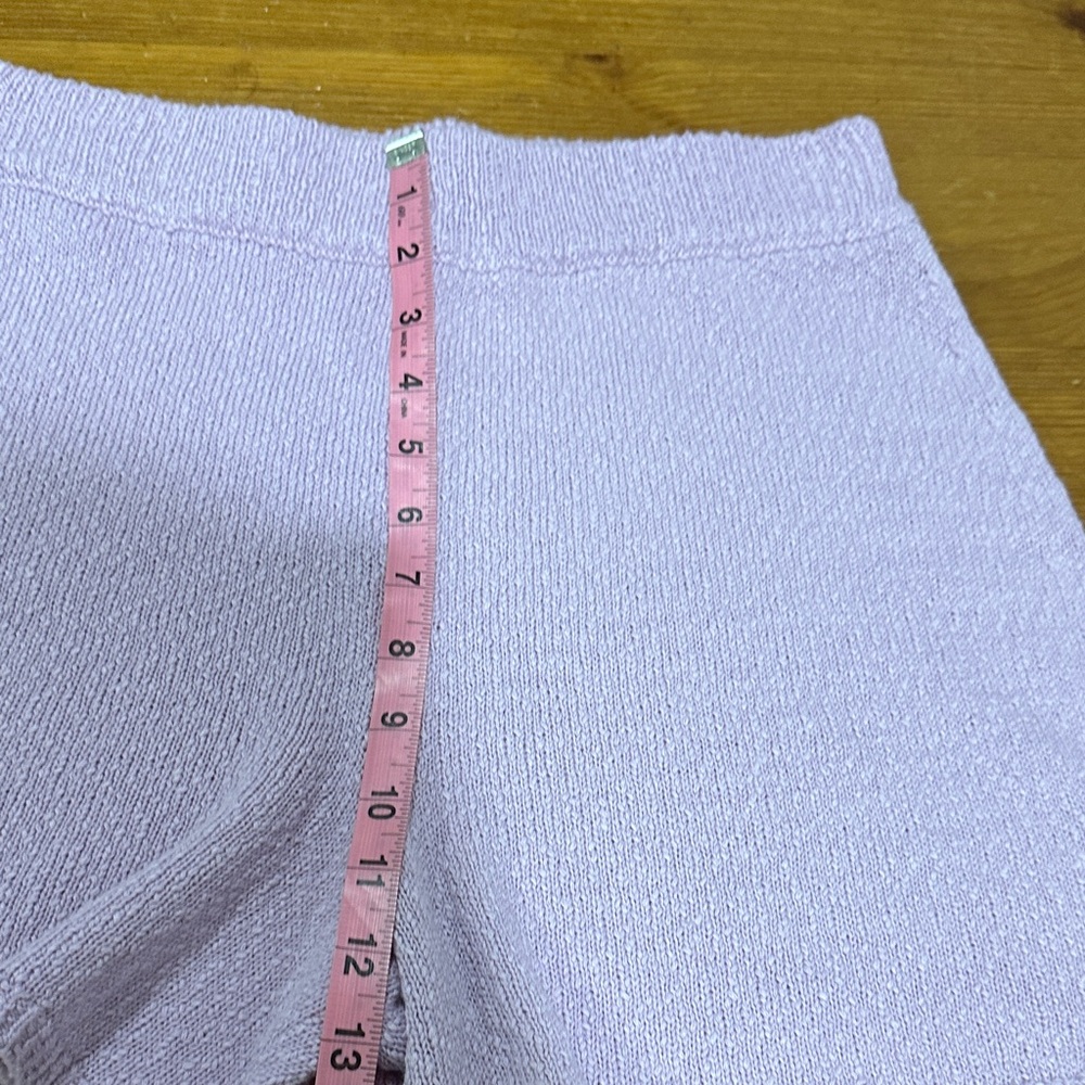 Free People Lavender V-Neck Knit Tank & Shorts Loungewear Set - Picture 10 of 11
